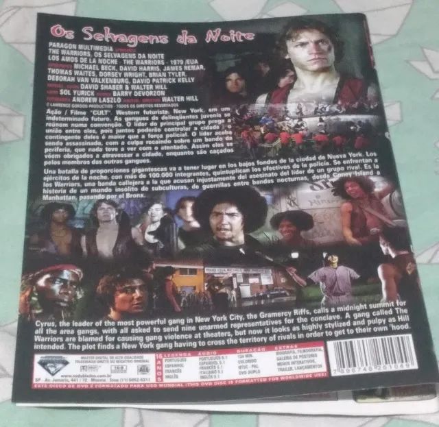 The Warriors - Os Selvagens da Noite - DVD Original e Dublado - Foto 2