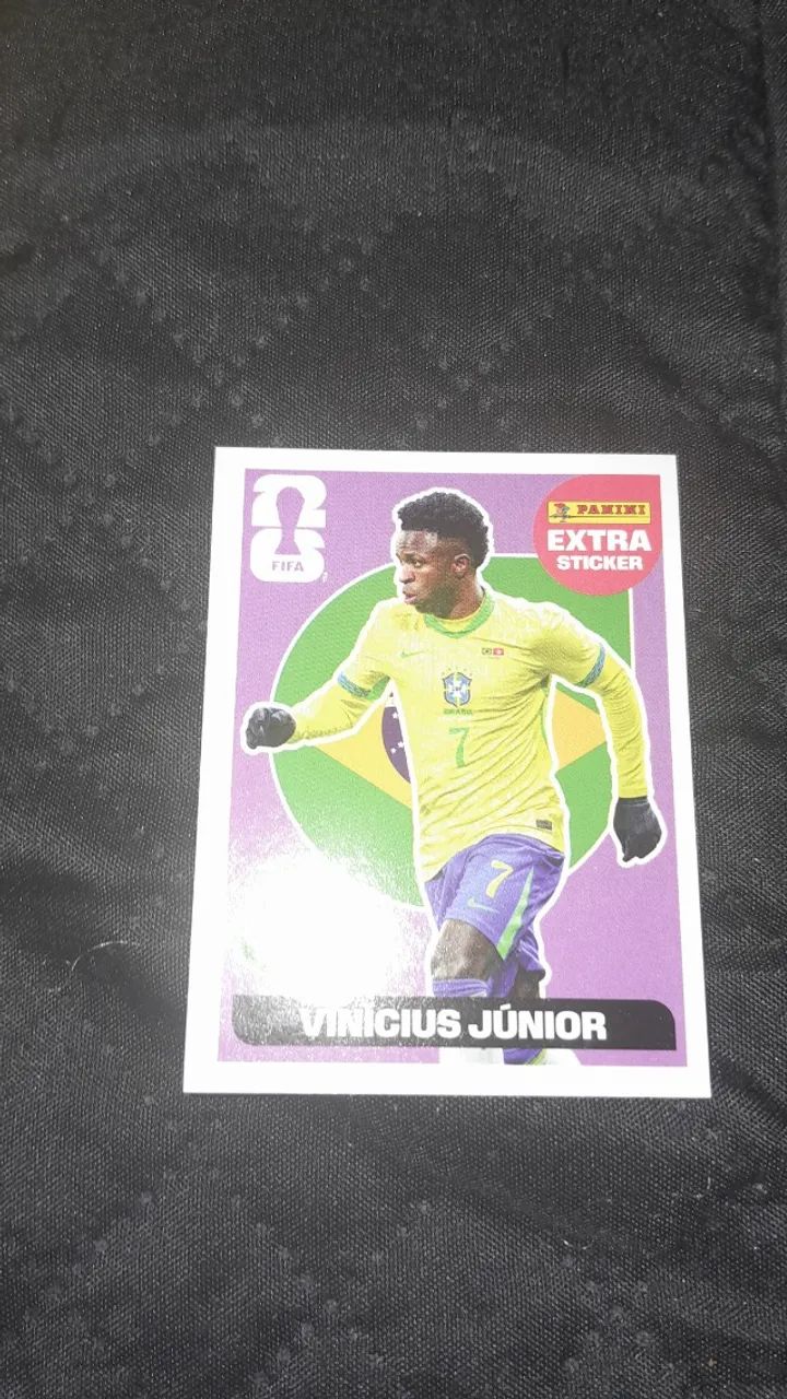 Figurinha legend vini Jr roxo