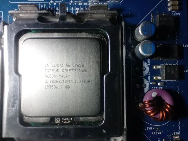 Kit Placa mãe 775 + CPU QuadCore + Ram (8GB) - Foto 2