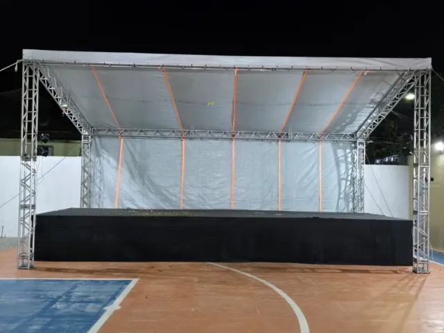 Alugo palco Modular 85 9  * Estrutura No Grid Aluminium 