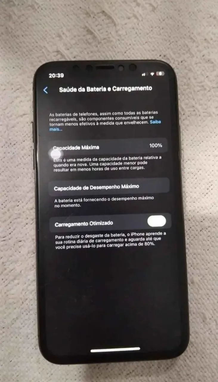 vendo iphone x<br>100% bateria troc - Foto 2