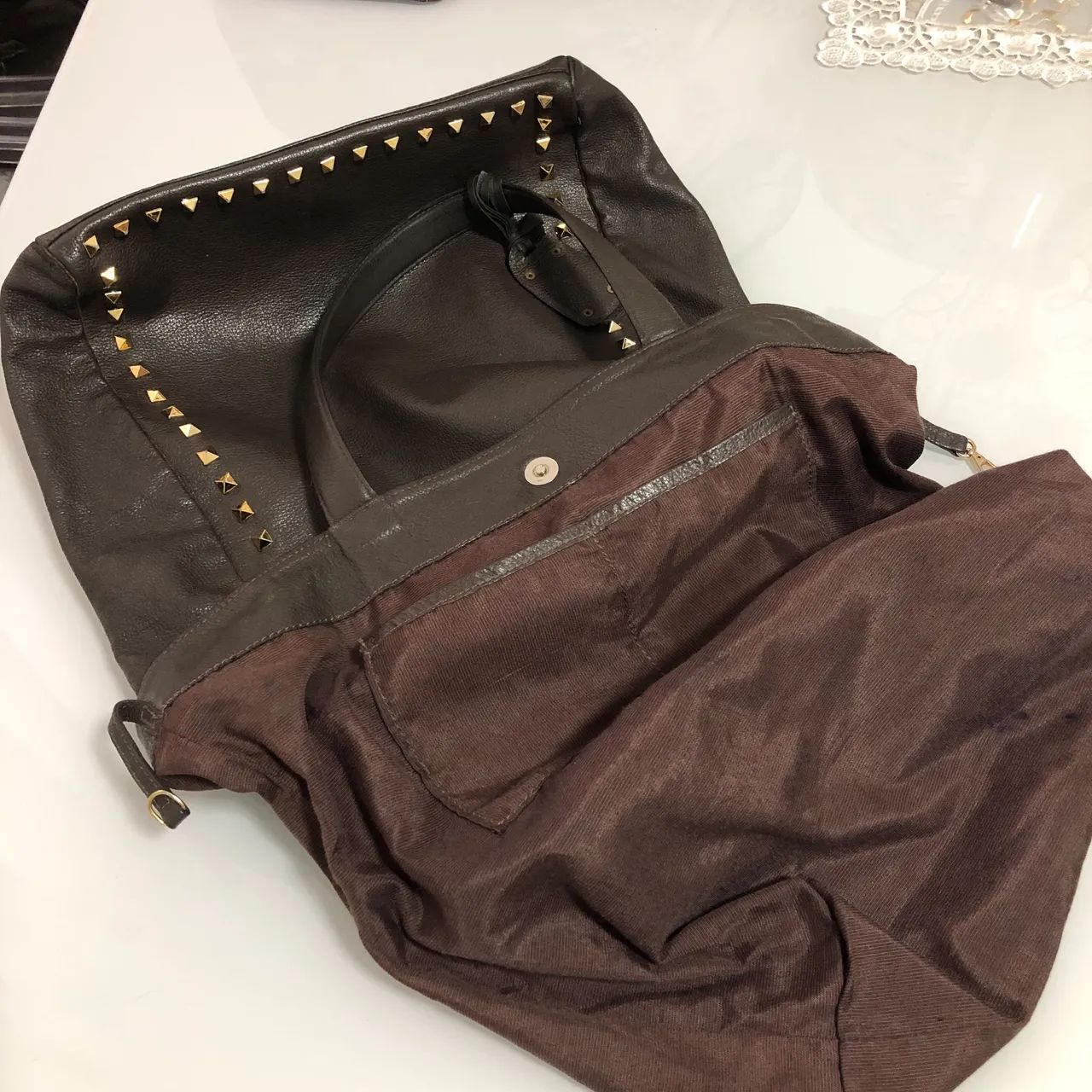 BOLSA COURO ORIGINAL M.OFFICER   - Foto 4