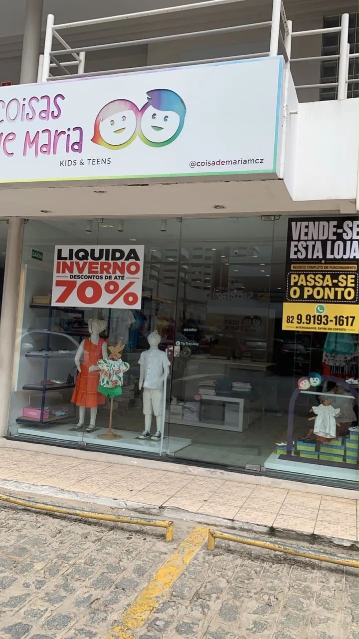 Vende-se Loja na Ponta Verde!   Excelente localização 