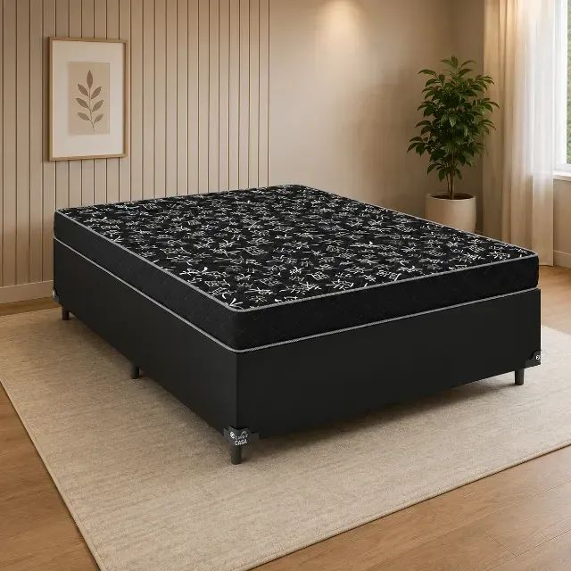 Base com colchão d20 casal 