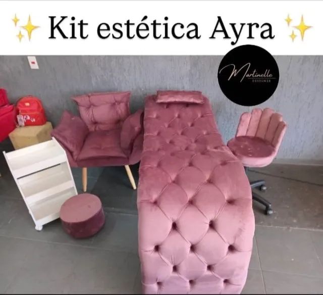 Maca estética capitonê curvada - Foto 4