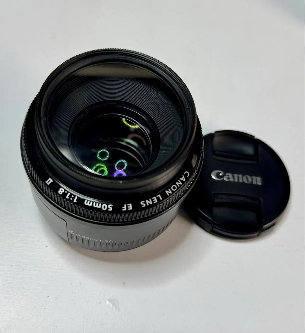 Desapego: Lentes Cânon ótimo estado - Foto 3