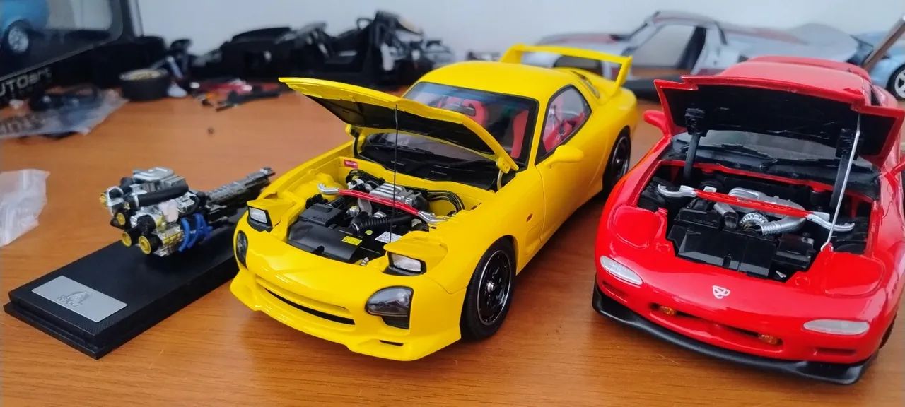 Miniatura RX7 MazdaSpeed Initial D - polarmaster 1/18 - Foto 3