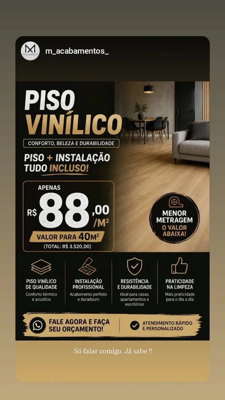 Renove sua casa com piso Vinílico 