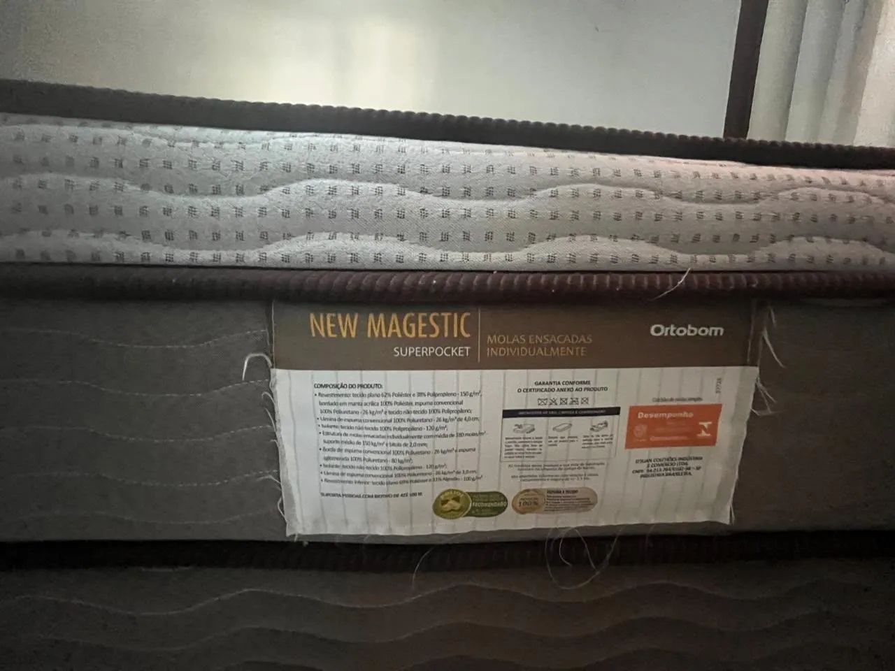 OPORTUNIDADE! Cama Box + colchão King size - Foto 2