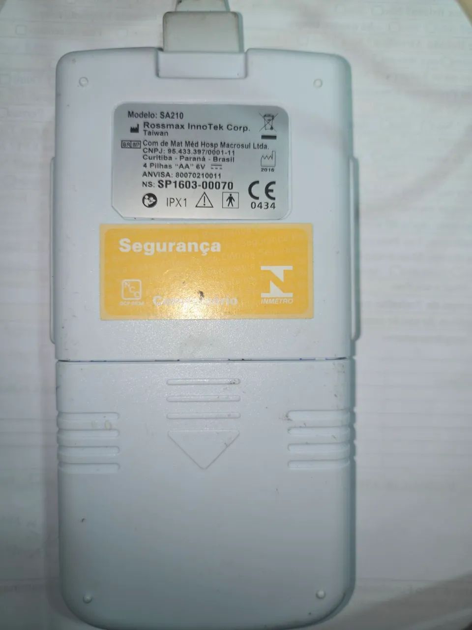 Oxímetro De Pulso Palpus Sa120 Md - Foto 3