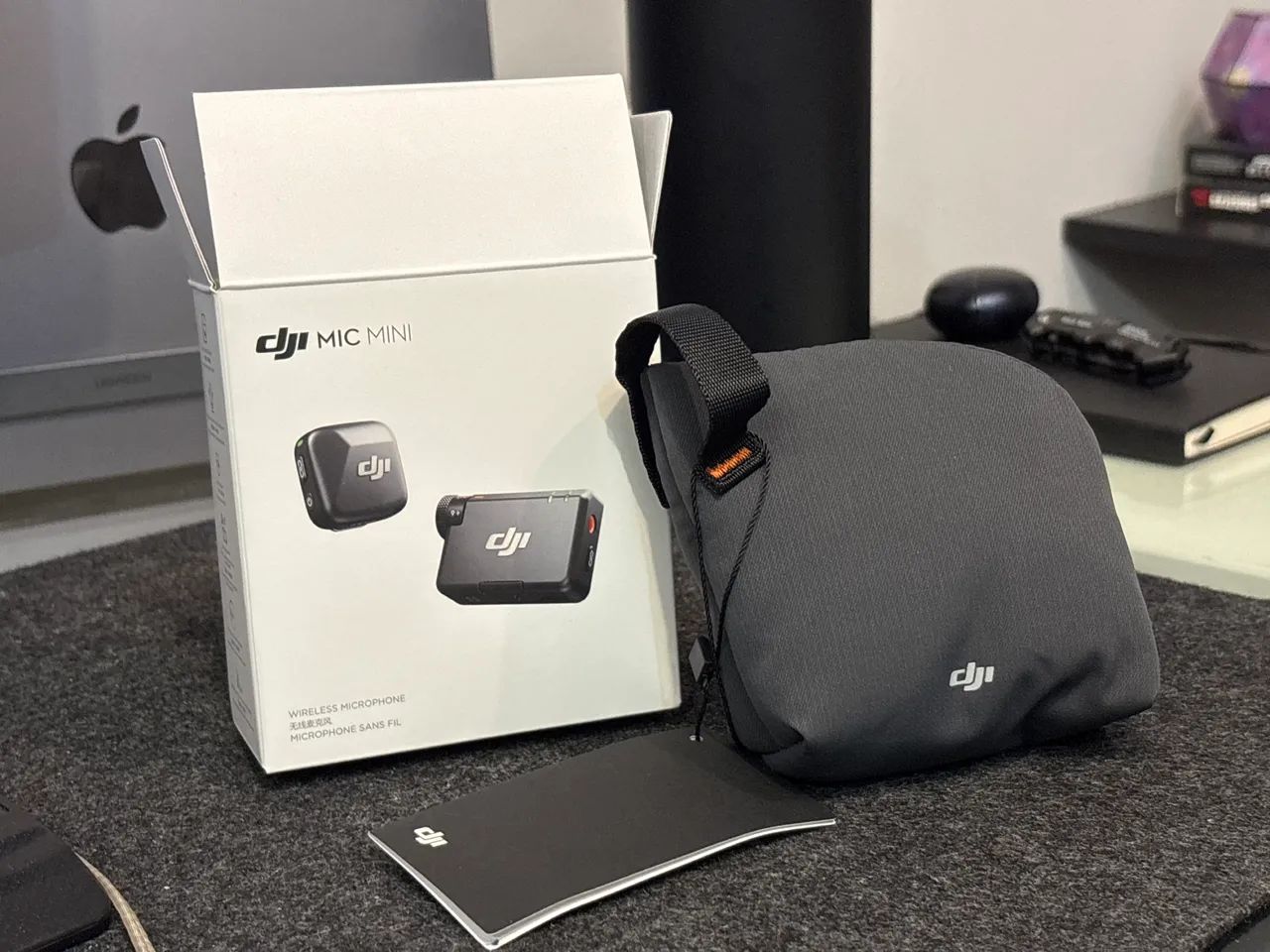 Dji Mic Mini (Apenas Testado/ Impecável) - Na Caixa completo - Foto 5