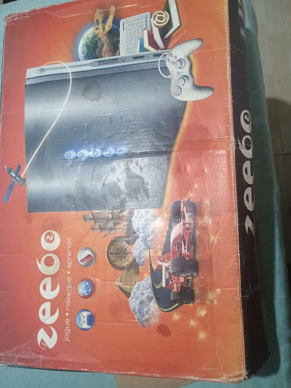 Vendo zeebo, novo caixa, teclado, manual, console, controle. Estado novo, aceito proposta  - Foto 2