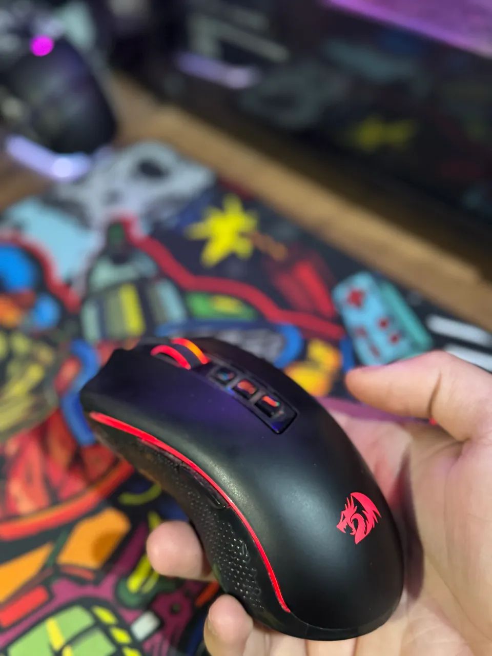 Mouse Redragon Cobra Pro - Foto 5