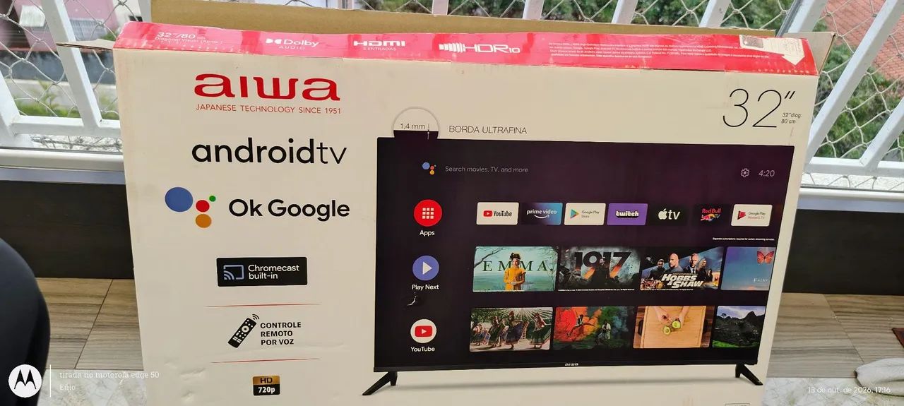 Smart tv aiwa HDR 32 polegadas  - Foto 3