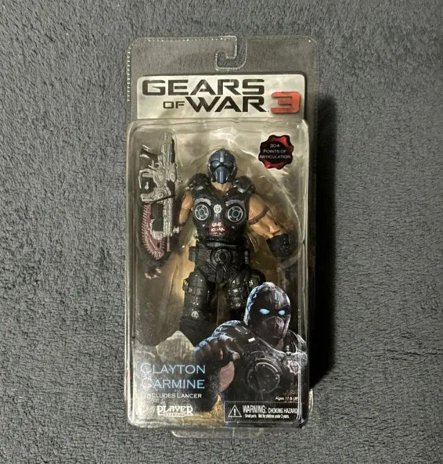 gears of war 3 neca clayton carmine player select