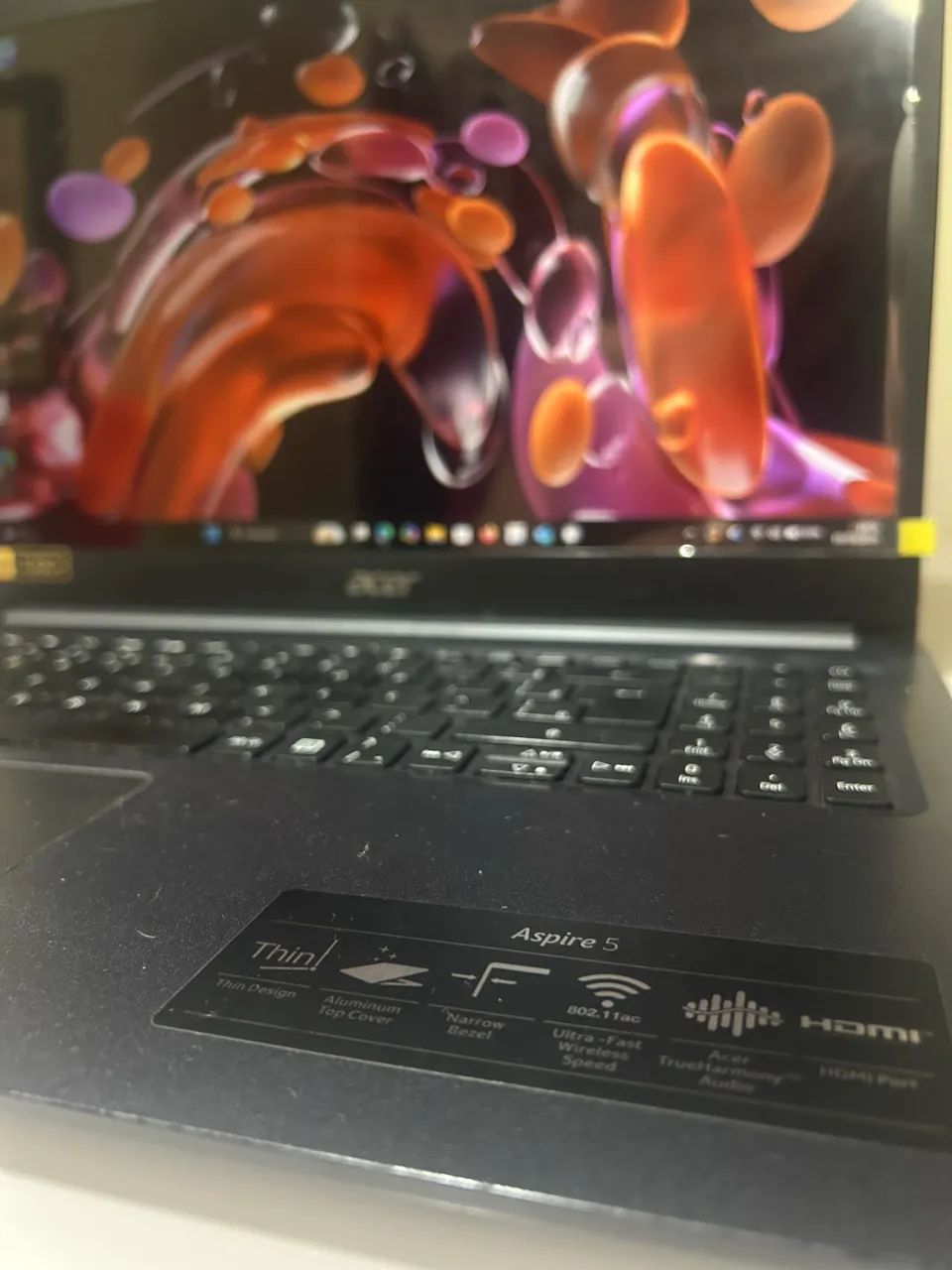 Notebook aspire c/SSD e 8GB RAM no plástico! - Foto 2