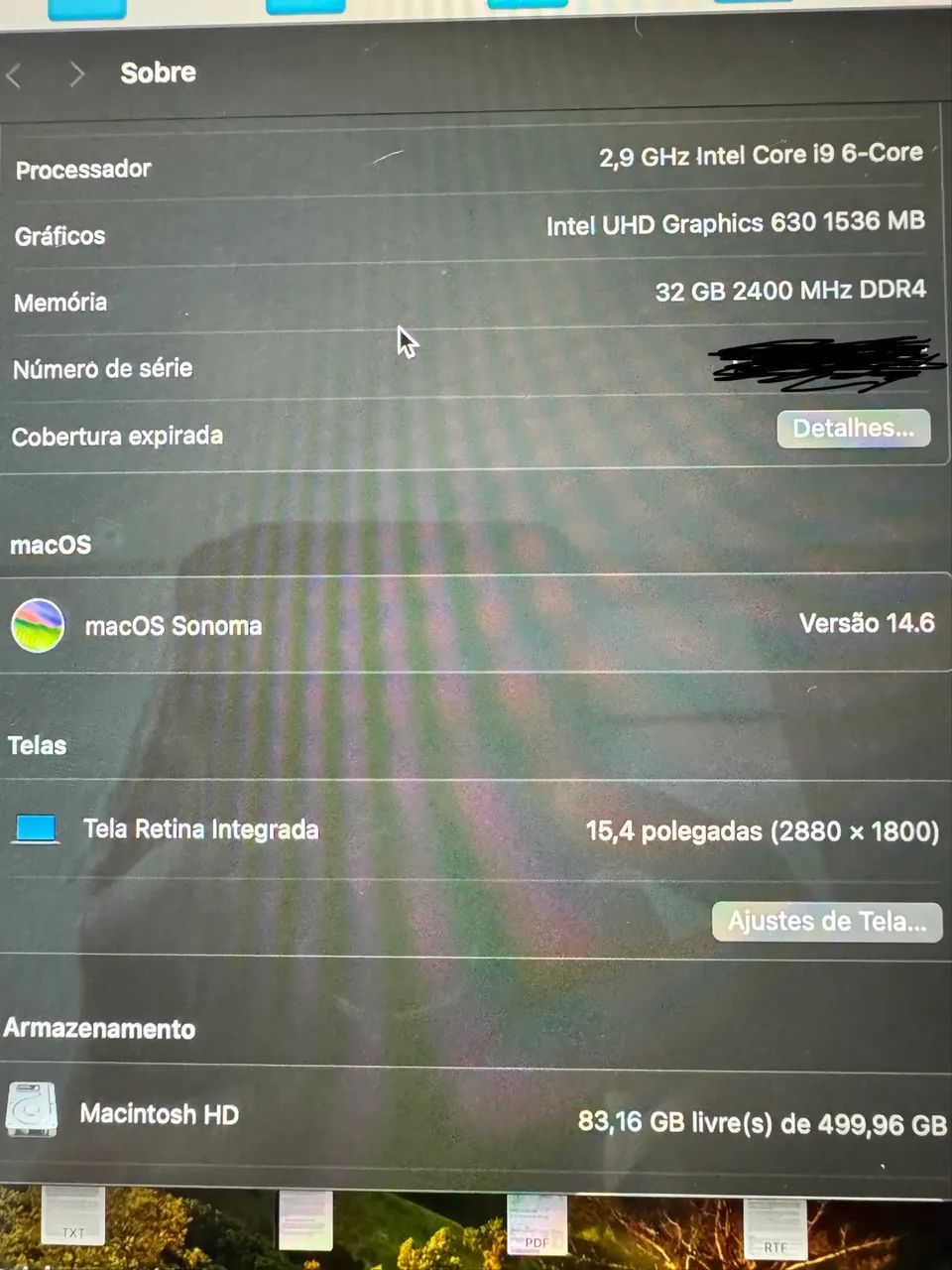 MacBook Pro 32Gb 500HD 2018 - Foto 3
