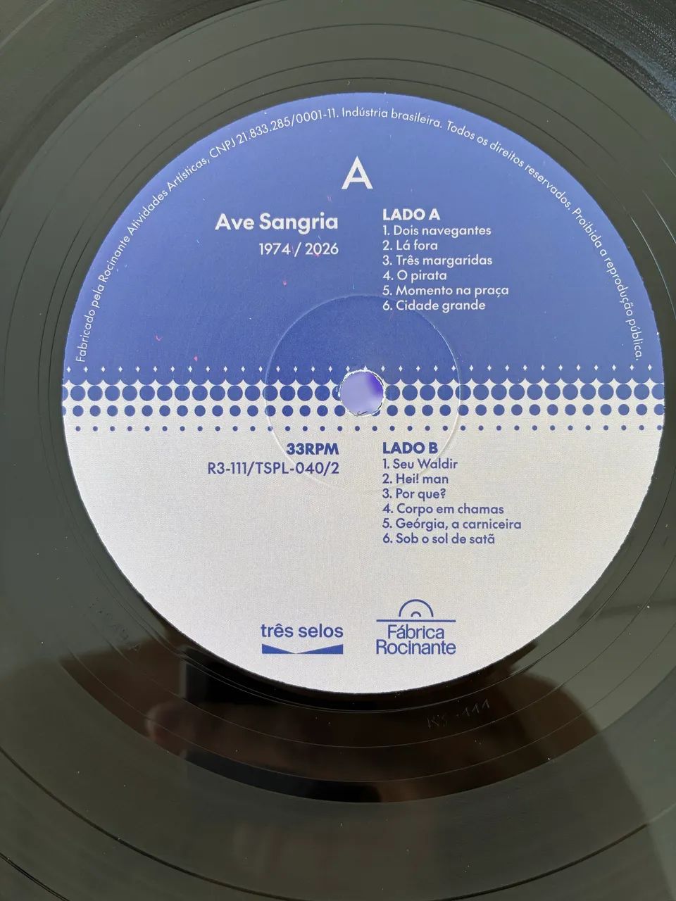Vinil Ave Sangria - Foto 3