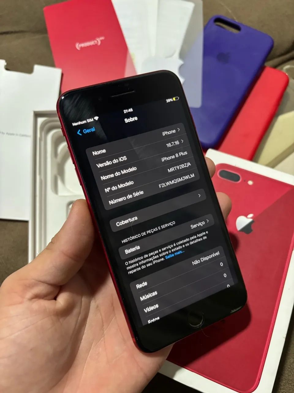 iPhone 8 Plus 64 completo troco ou vendo  - Foto 2