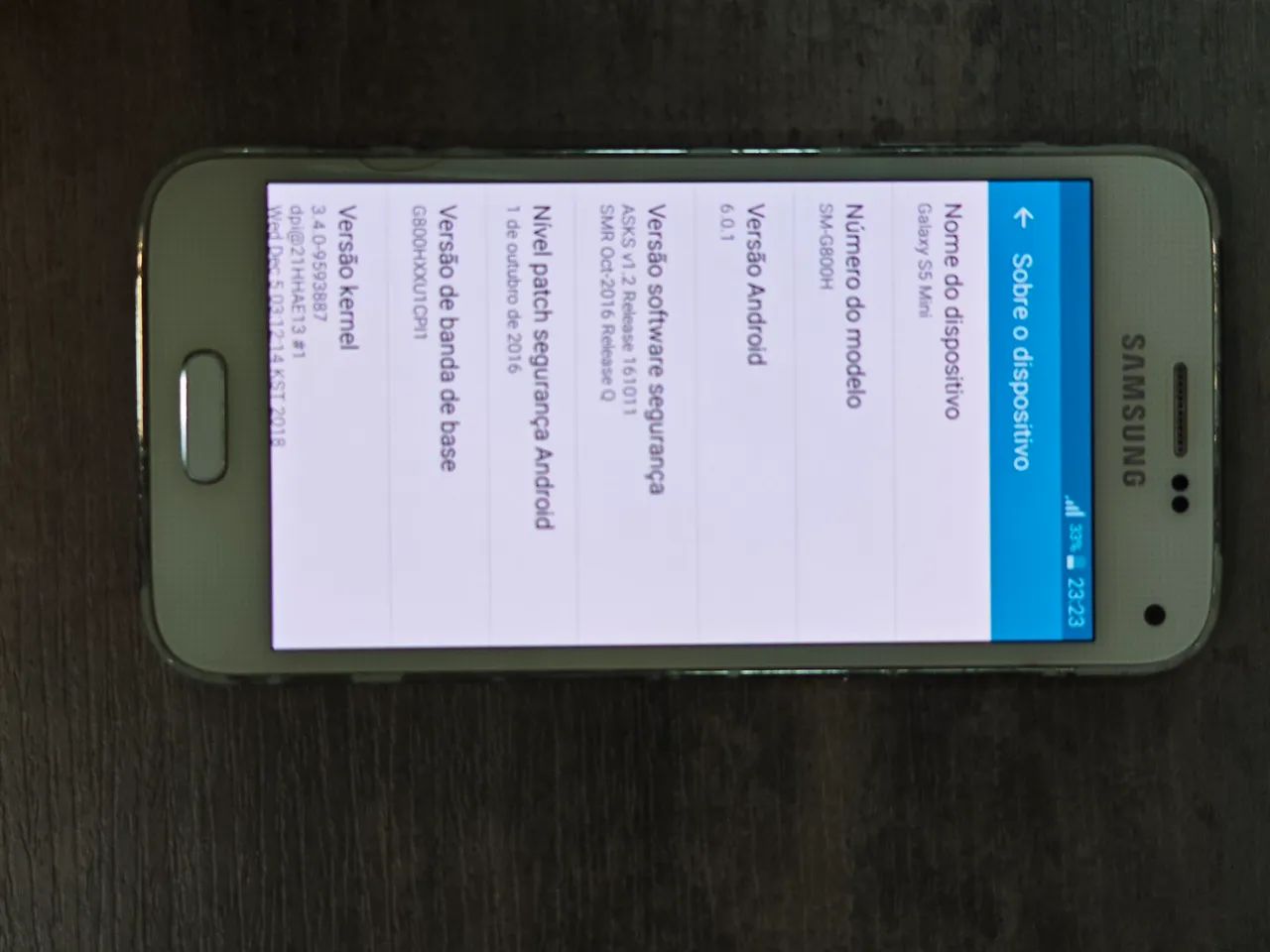 Samsung Galaxy S5 Mini branco - funcionando - Foto 2