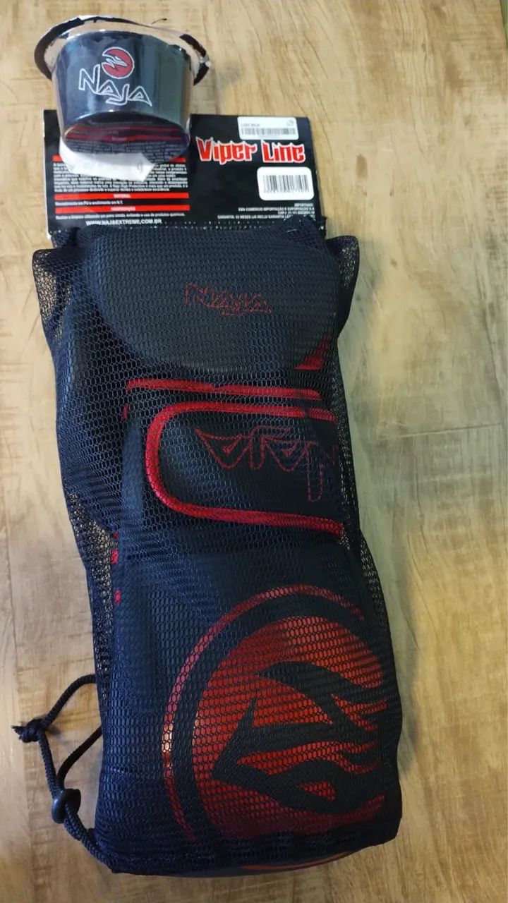 Luva profissional de box (14OZ)+ bandagem (Naja)NOVO - Foto 3