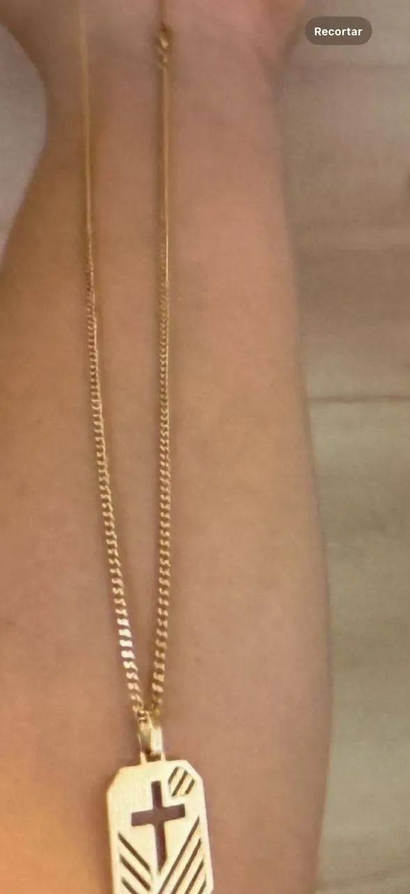 Cordão Ouro 750 - 13,5-70cm - Pingente