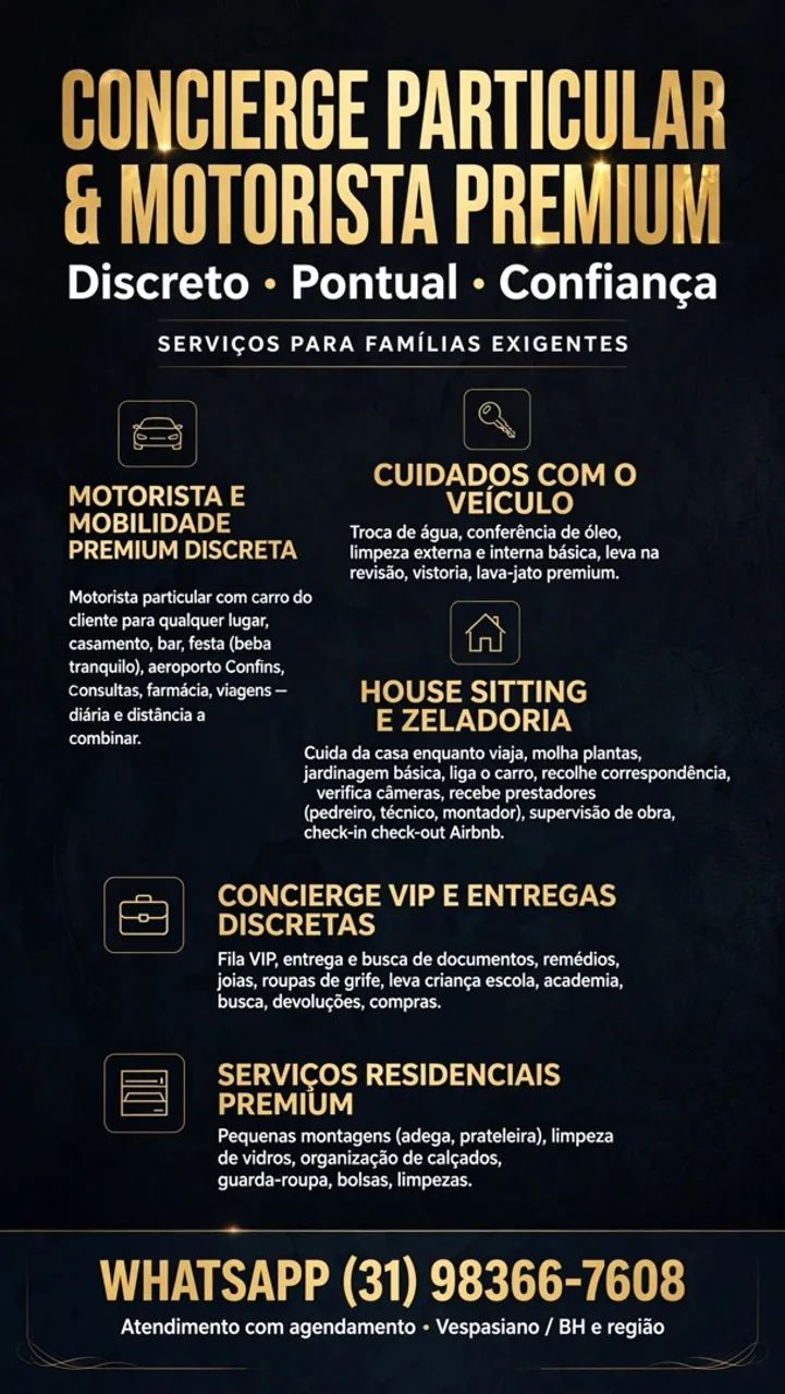 Serviços particulares 