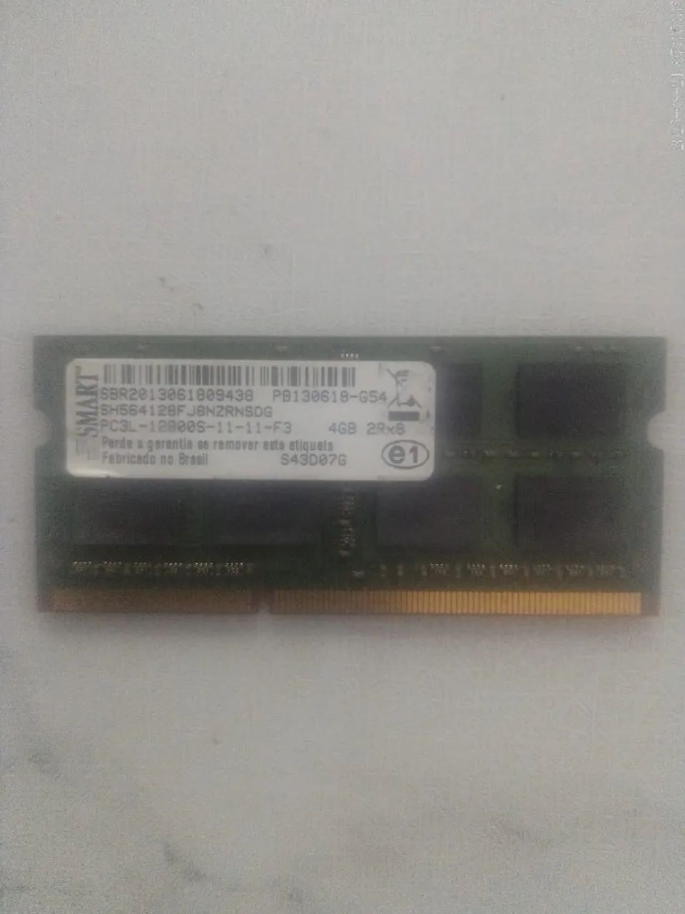 4GB MEMÓRIA DDR3 10600 PARA NOTEBOOK