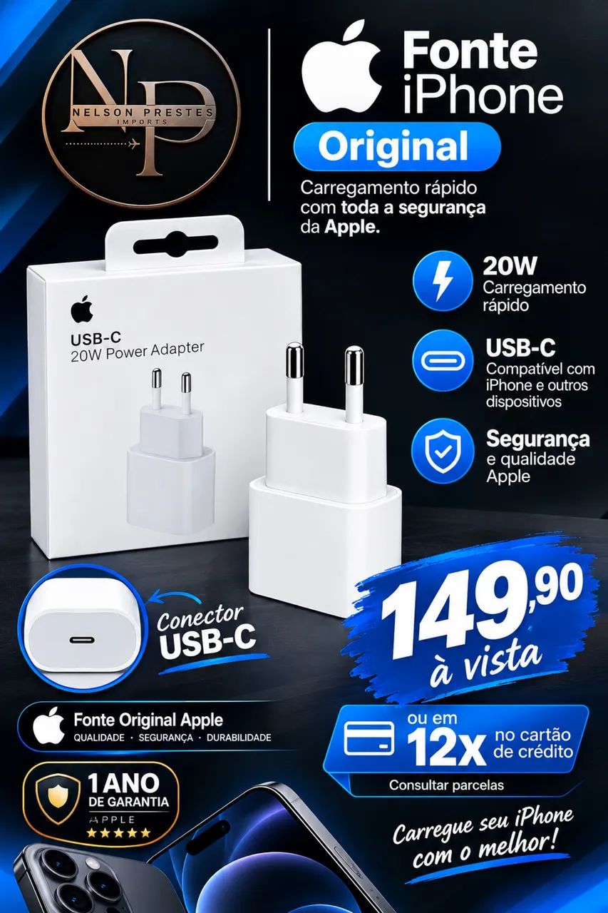 Fonte Apple Original!!!! - Foto 2