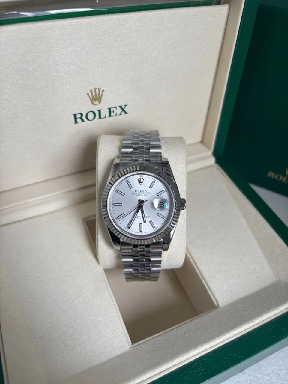 Relógio Rolex DateJust 41mm Jubilee Automático 