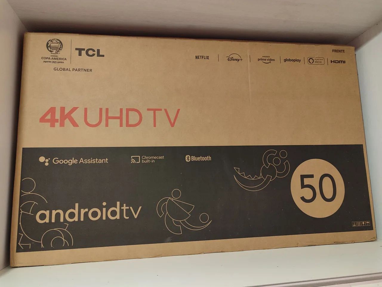 Smart TV TCL 50 polegadas 4k - Foto 3