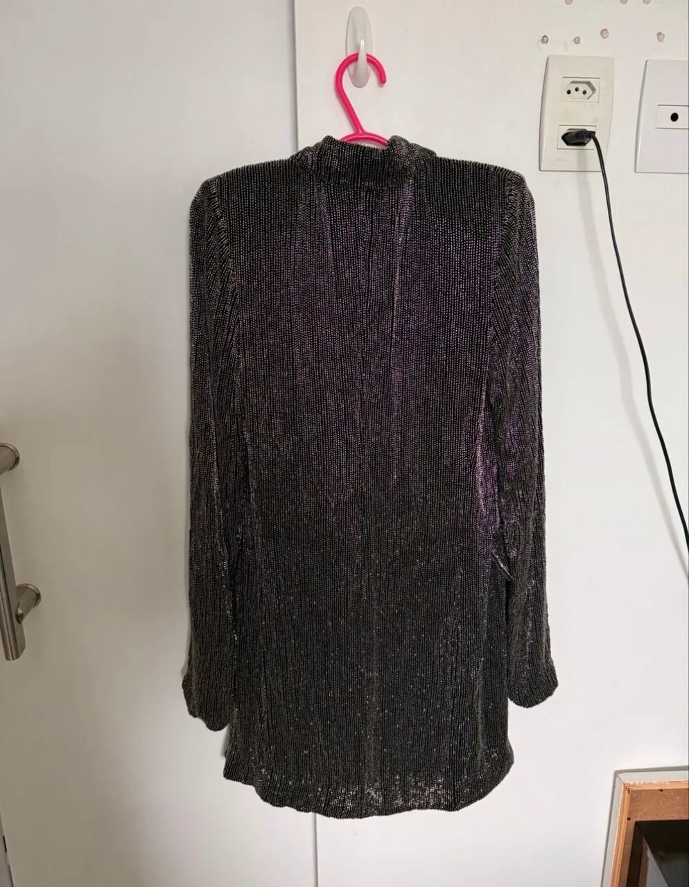 Blazer vestido canutilho Animale P - Foto 2