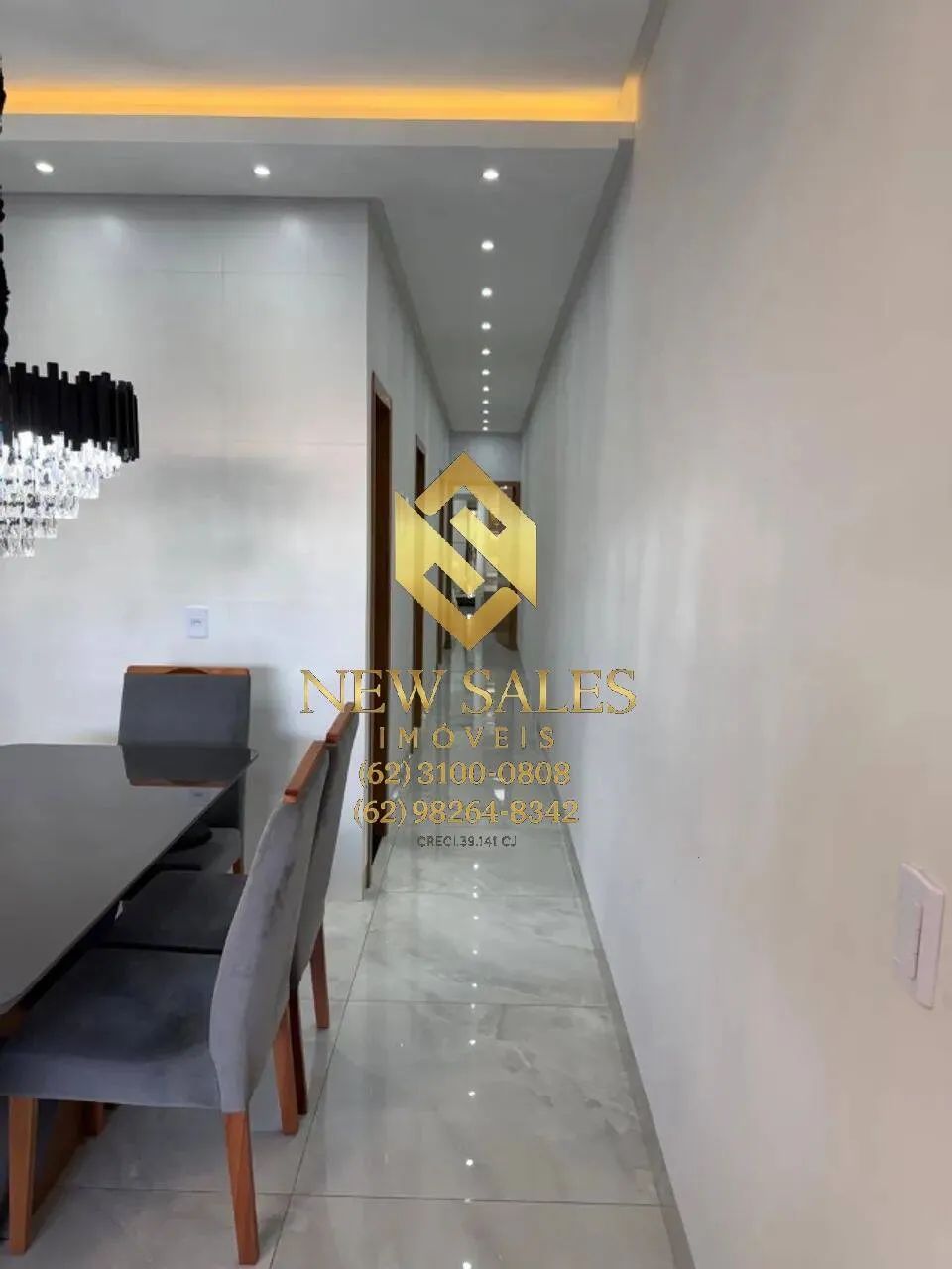 Casa mobiliada- 3 quartos, 1 suíte, 2 vagas, 112m²- Brisas da Mata - Foto 5