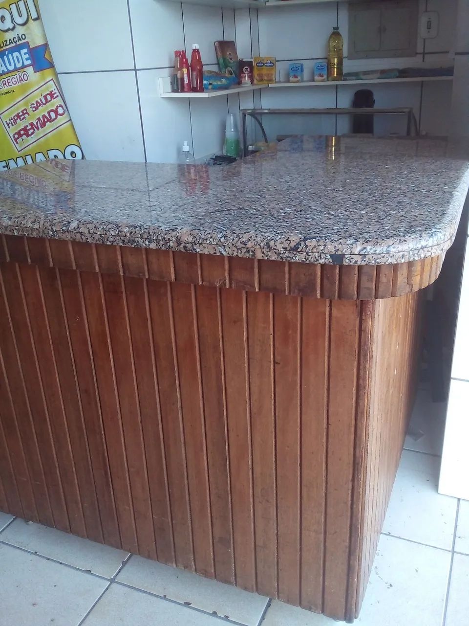 Balcão caixa 