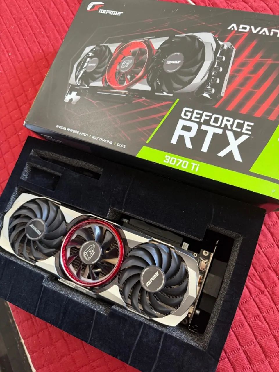 Placa de Vídeo iGame GeForce RTX 3070 Ti Advanced OC 8GB - Colorful - Foto 3