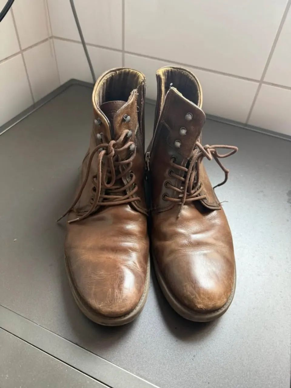 Bota Masculina de Couro Legítimo - IMPÉRIO