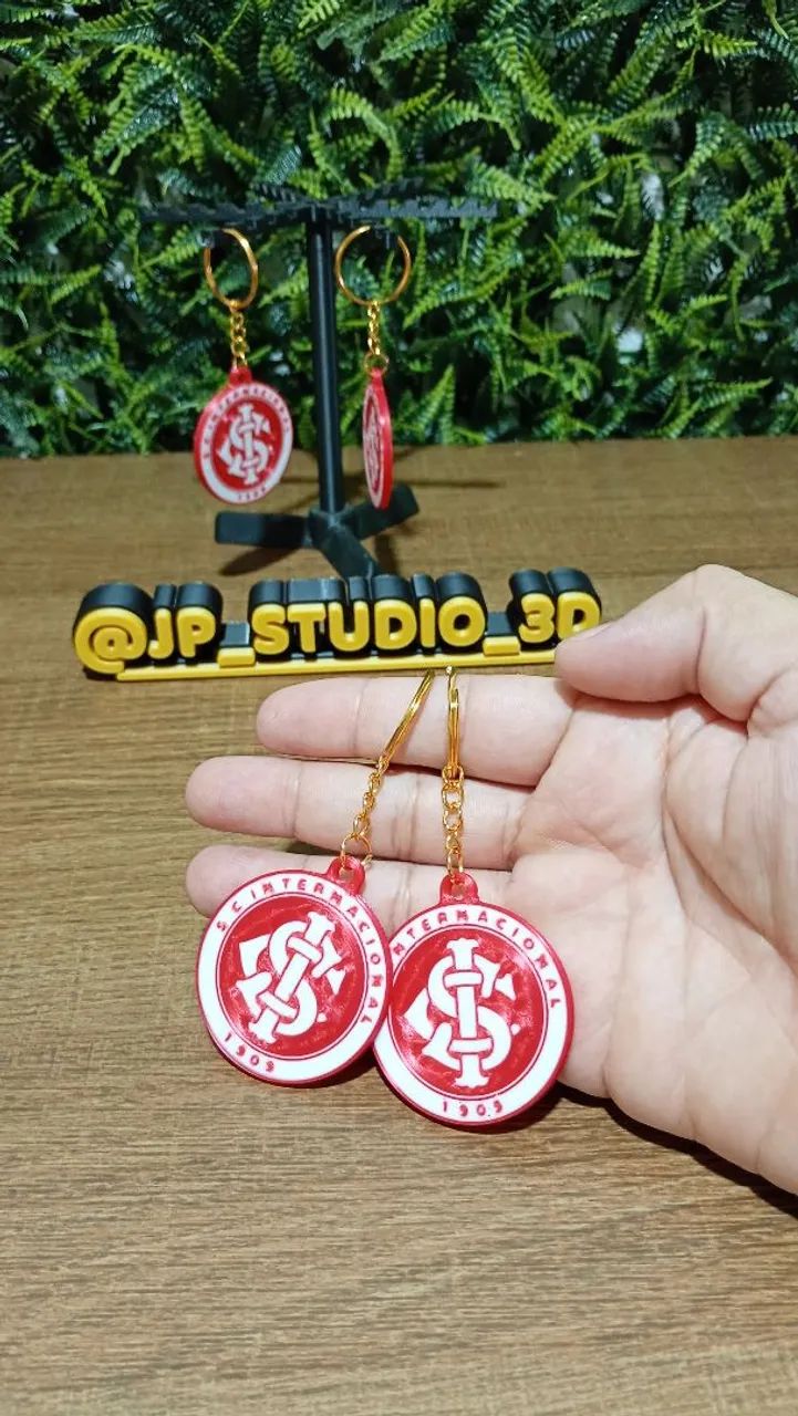 Kit 4 chaveiros do SC Internacional - Foto 4