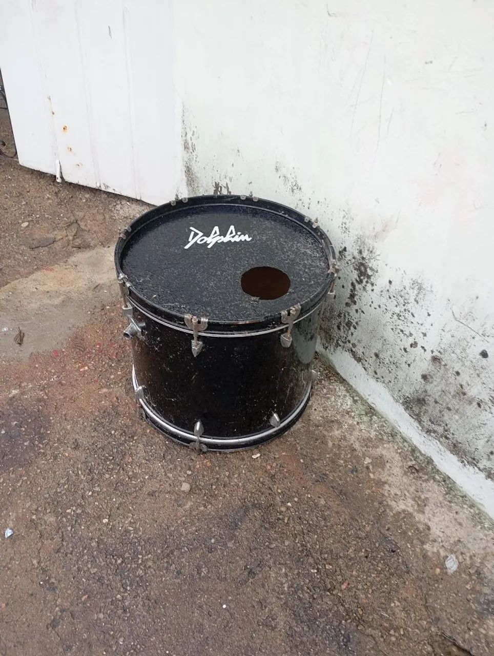 Um Bumbo de bateria 