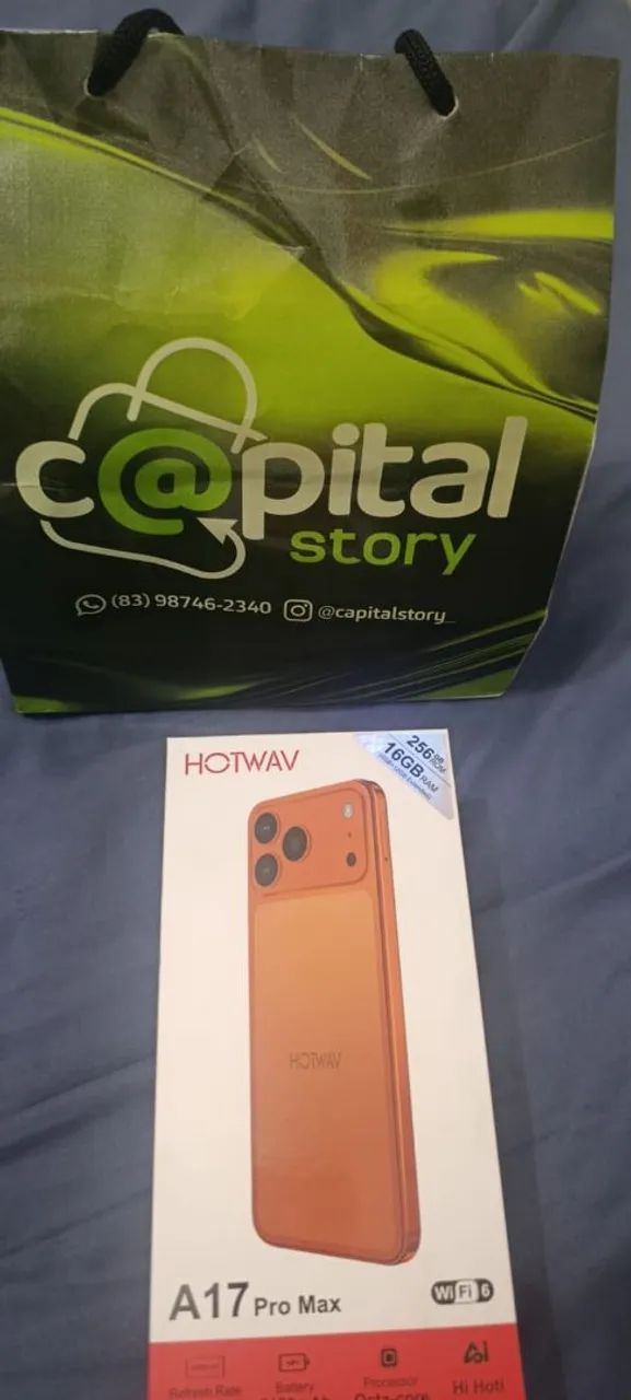 Vendo célula hotwav a17 - Foto 2