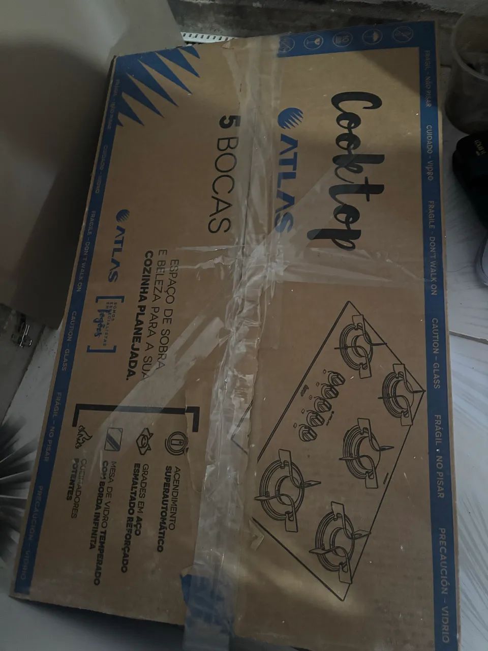 Fogão cooktop 5 bocas  - Foto 3