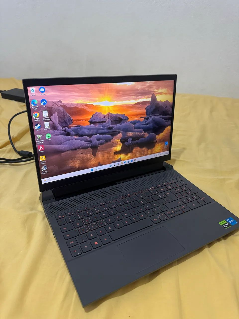 Dell G15 5530 em estado de conservação raríssimo!! - Foto 3
