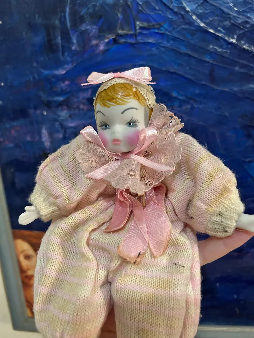 Boneco de porcelana antigo - Foto 2