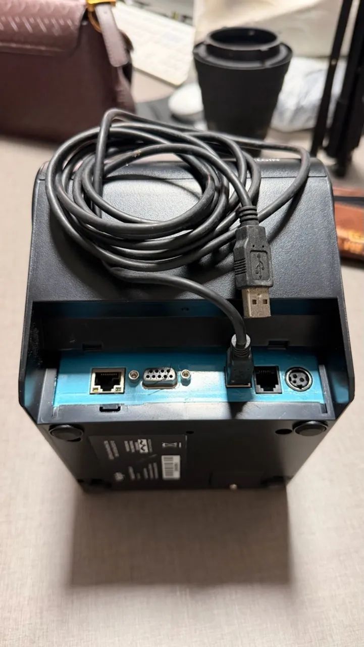 Impressora térmica com leitor de código de barras  - Foto 4