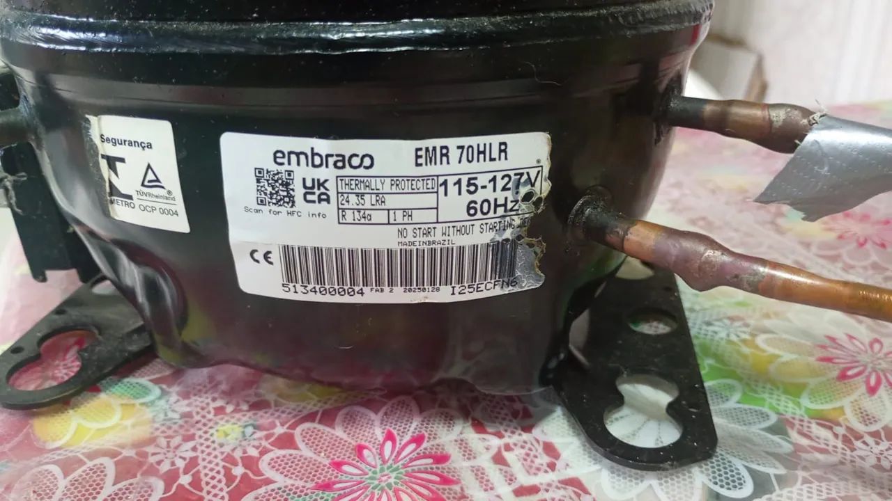 Compressor de geladeira  - Foto 2
