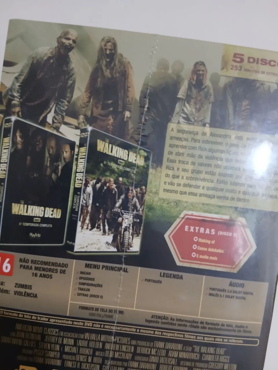 DVD The Walking Dead 6° temporada - Foto 3