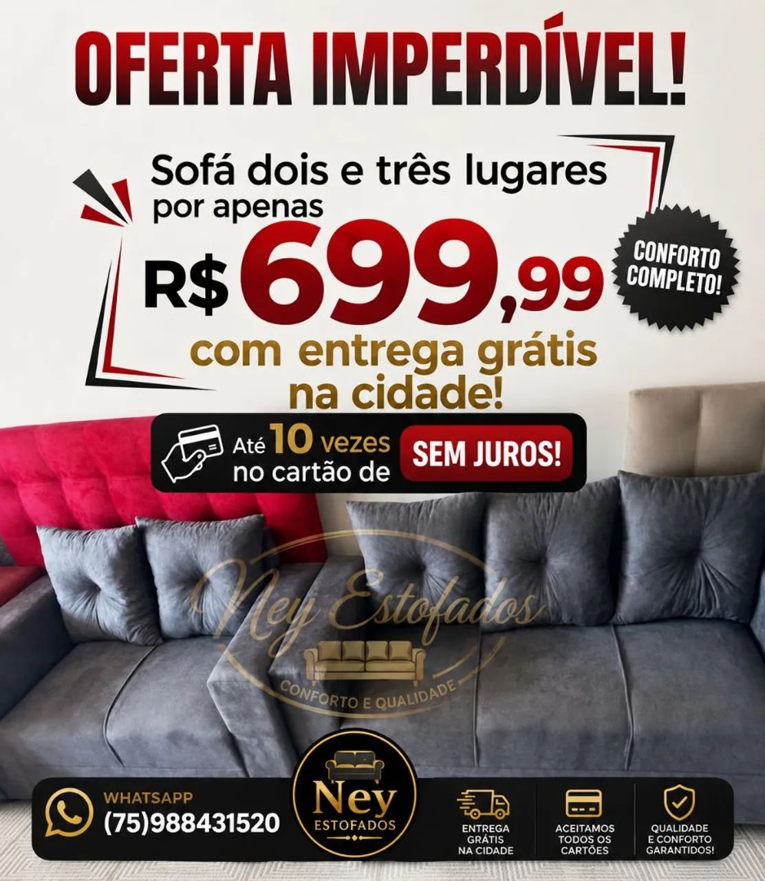 CONJUNTO POP DISPONÍVEL PRONTA ENTREGA  - Foto 4