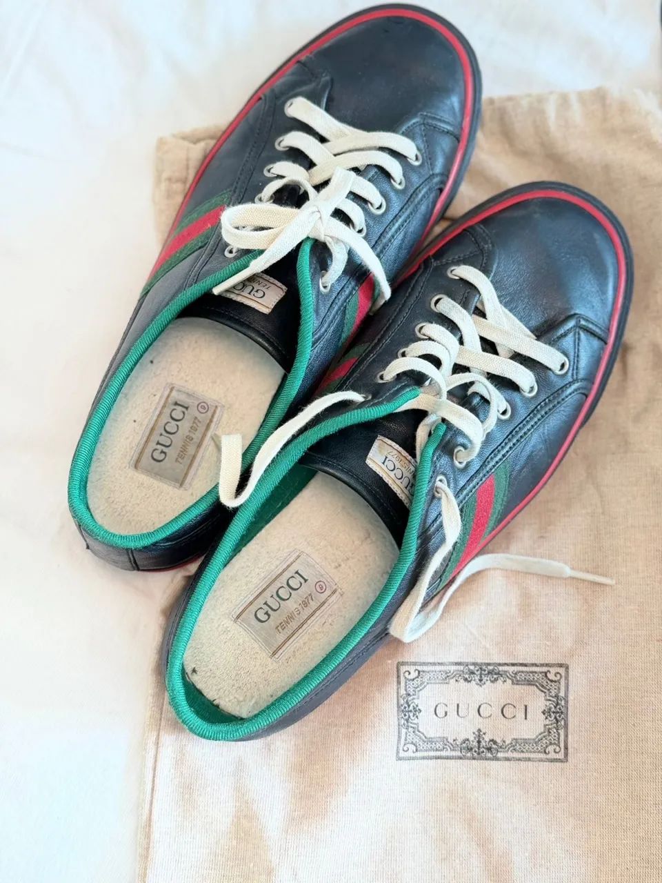 Tênis Gucci Ace Web original - TAMANHO 43 - Foto 3
