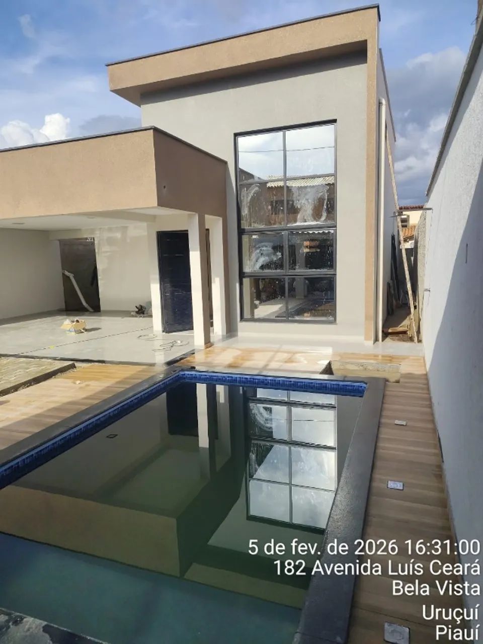Casa com piscina