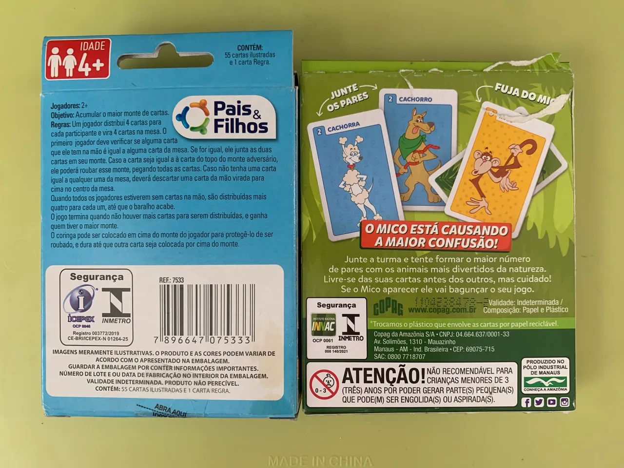 2 kits de Jogos de cartas- Infantil MICO e ROUBA MONTE - Foto 3