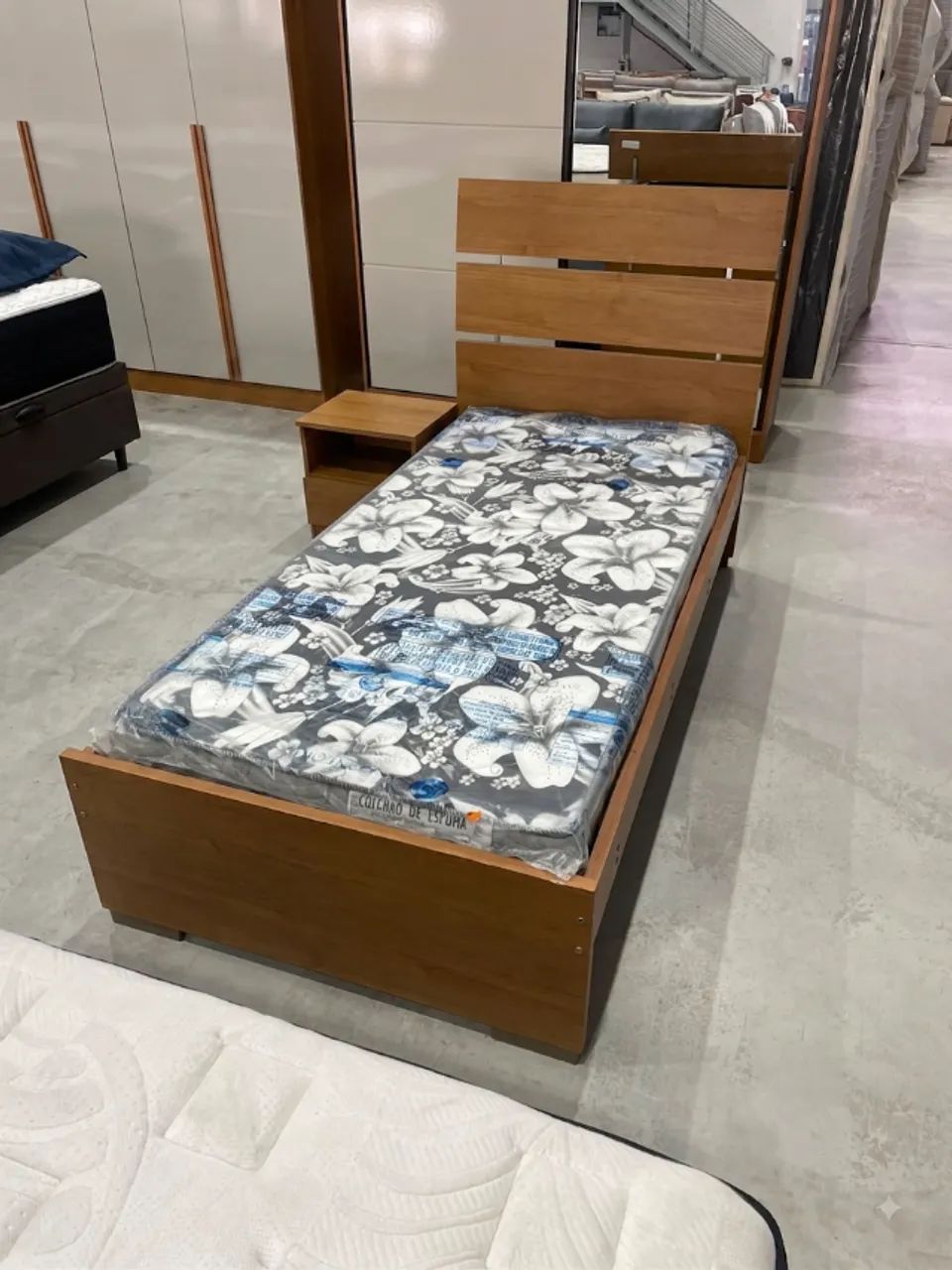 Cama de Solteiro com Colchão ÚLTIMA PEÇA